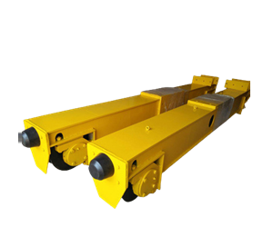 End carriage for EOT crane